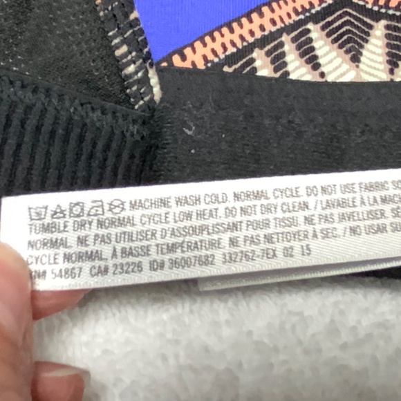 VSX Neon Tribal Sport Bra - 34B - Picture 7 of 7